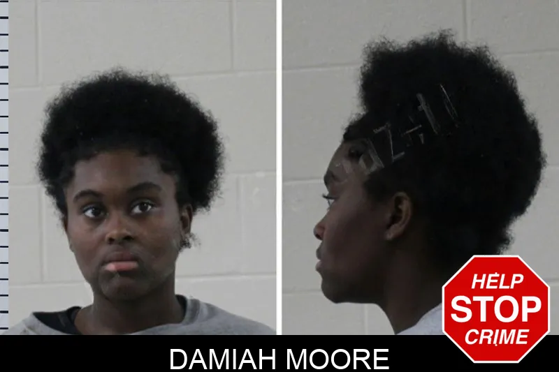 Damiah Moore mugshot