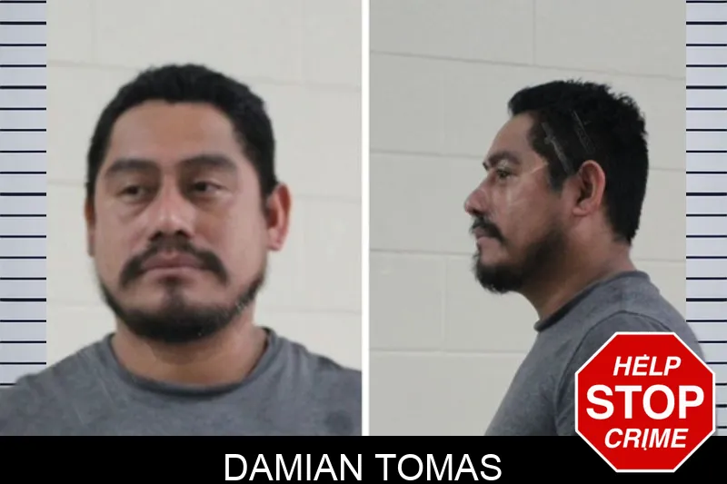 Damian Tomas Mugshots