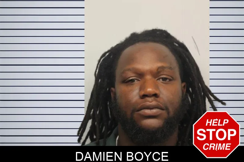 Damien Boyce mugshot