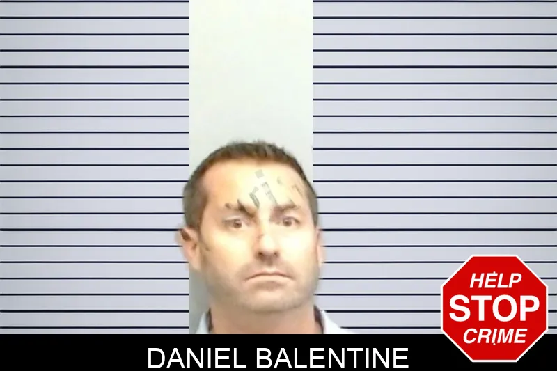 Daniel Balentine mugshot