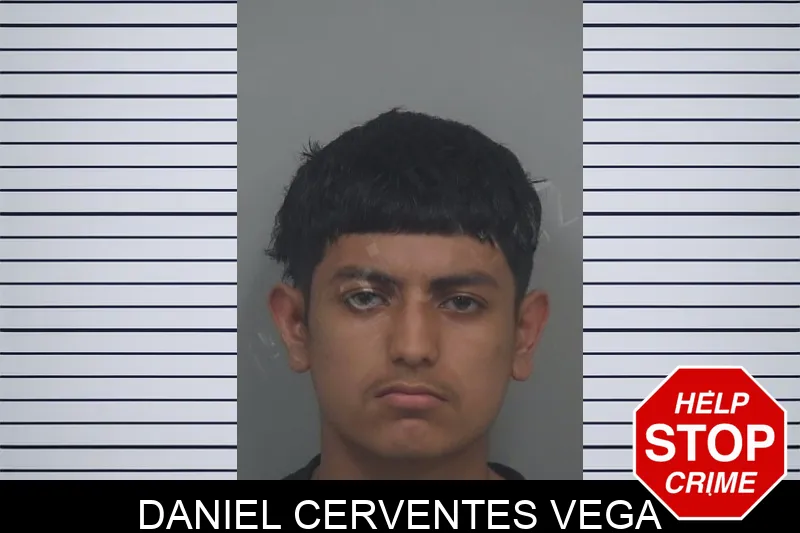 Daniel Cerventes Vega Mugshots