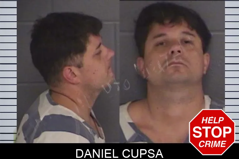 Daniel Cupsa Mugshots