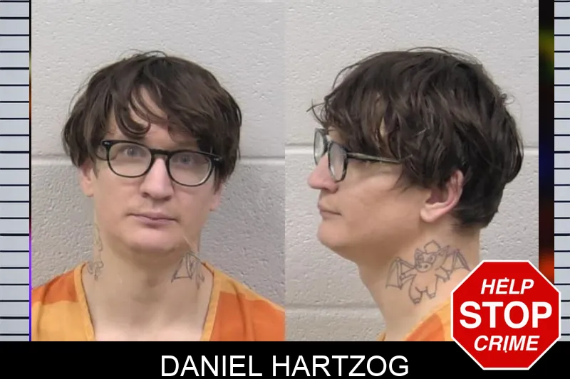 Daniel Hartzog mugshot