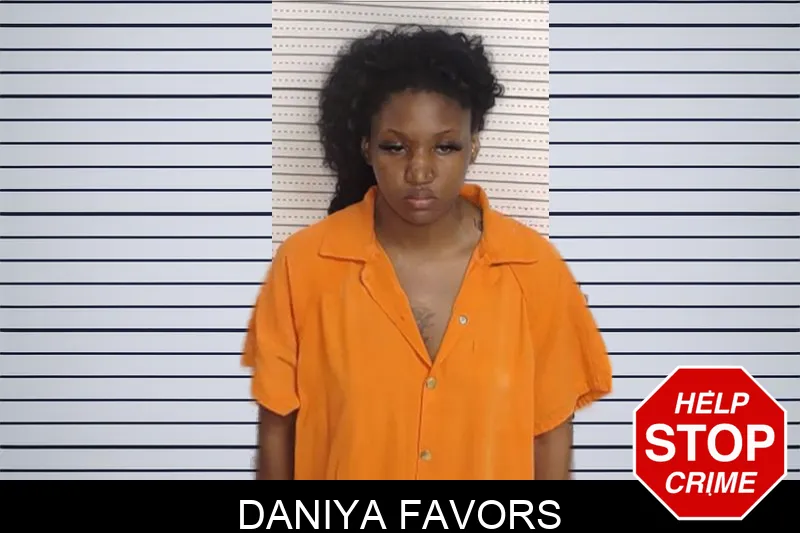 Daniya Favors mugshot