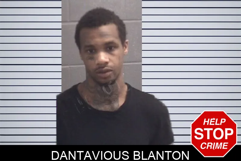 Dantavious Blanton Mugshots
