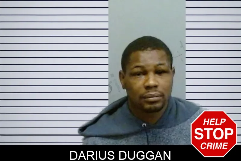 Darius Duggan mugshot