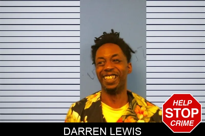 Darren Lewis mugshot