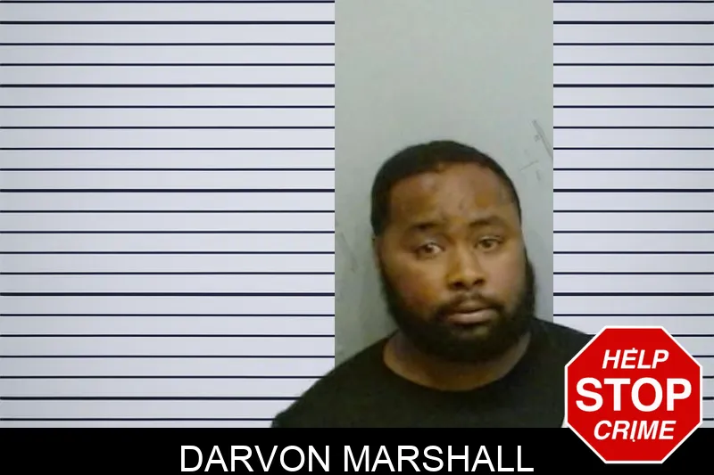 Darvon Marshall mugshot