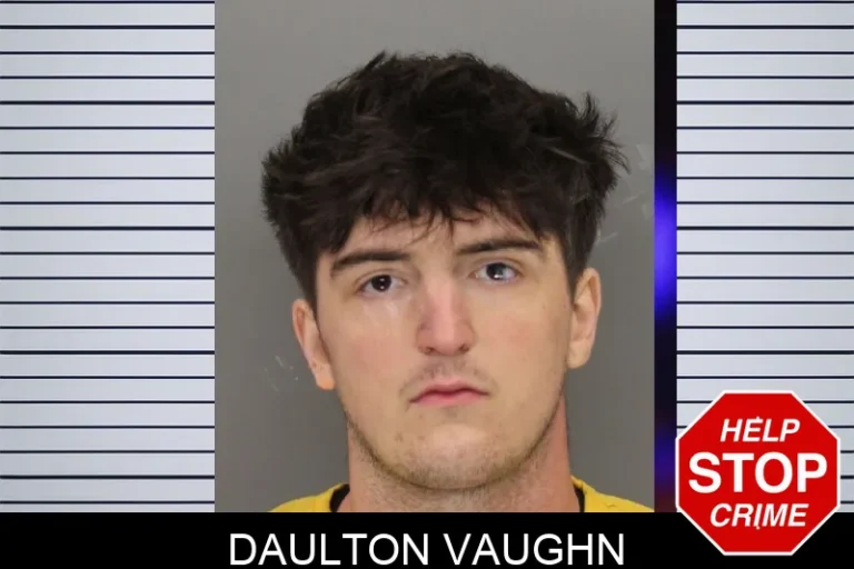 Daulton Vaughn mugshot – Cobb County , Georgia Daulton Vaughn