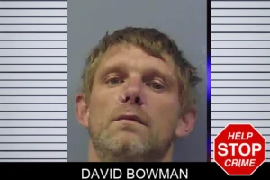 David Bowman mugshot