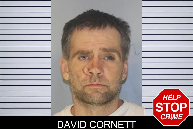 David Cornett mugshot