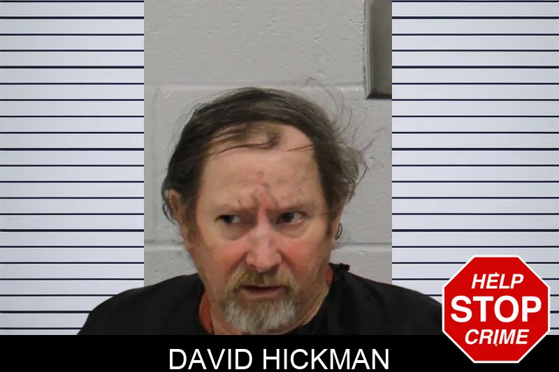 David Hickman mugshot