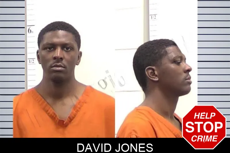 David Jones mugshot