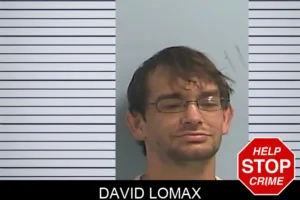 David Lomax mugshot