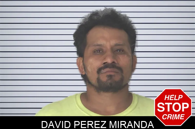 David Perez Miranda Mugshots