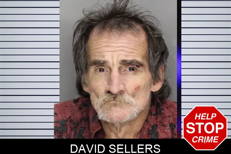 David Sellers mugshot
