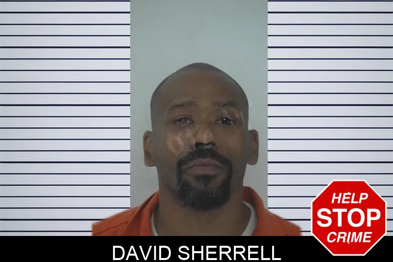 David Sherrell mugshot