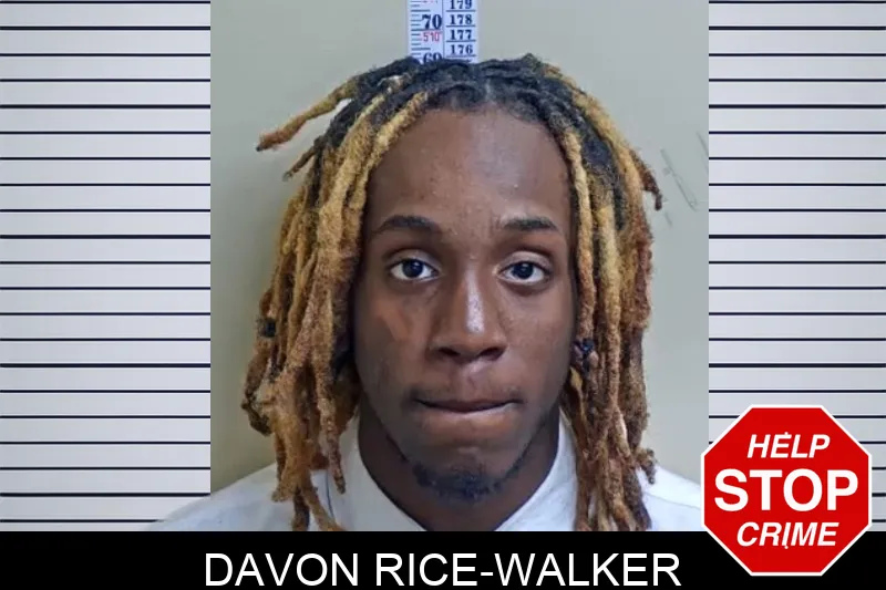 Davon Rice-Walker mugshot