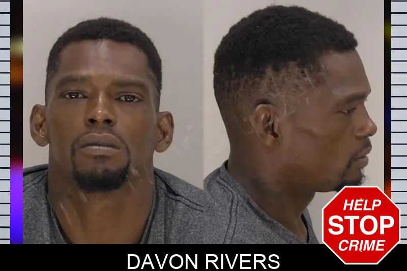 Davon Rivers mugshot