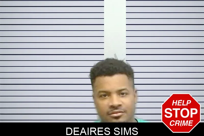 Deaires Sims mugshot