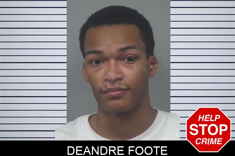 Deandre Foote Mugshots