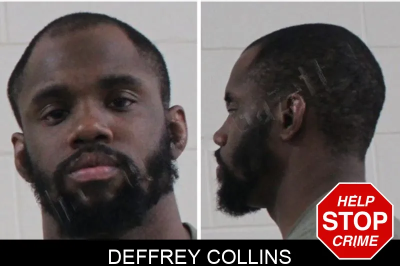 Deffrey Collins mugshot