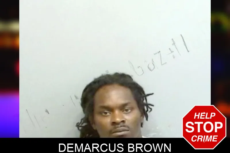 Demarcus Brown mugshot