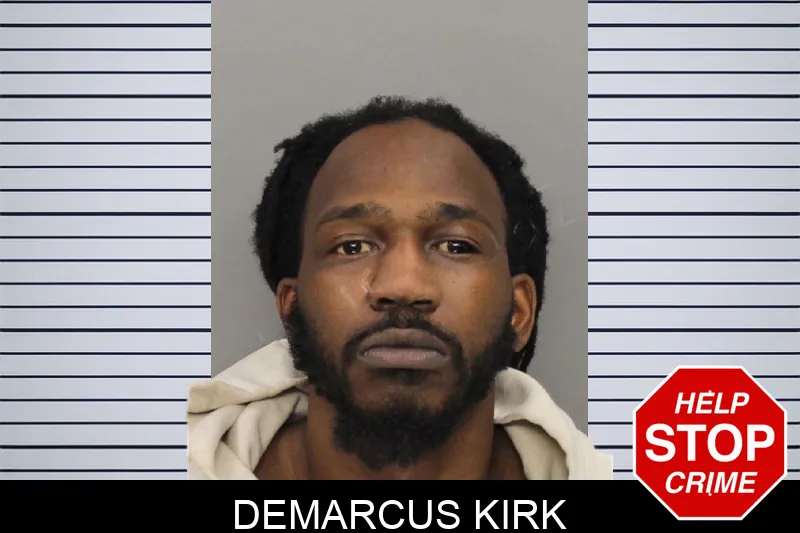 Demarcus Kirk mugshot