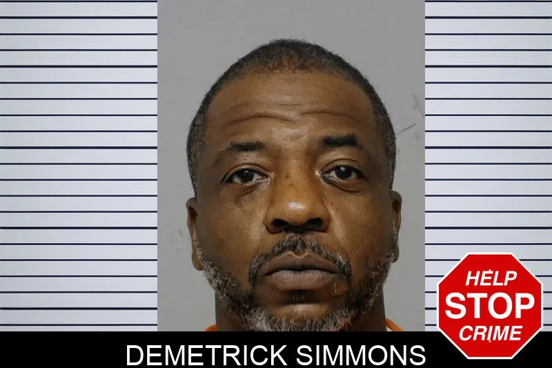Demetrick Simmons Mugshots