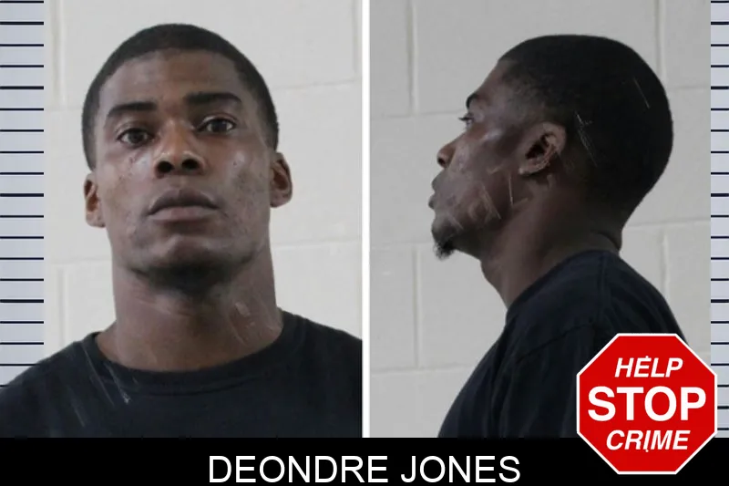 Deondre Jones mugshot