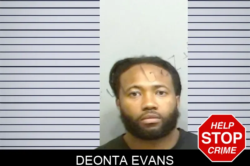 Deonta Evans Mugshots