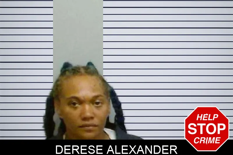 Derese Alexander mugshot
