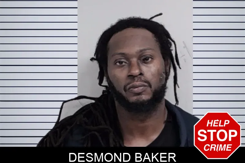 Desmond Baker mugshot