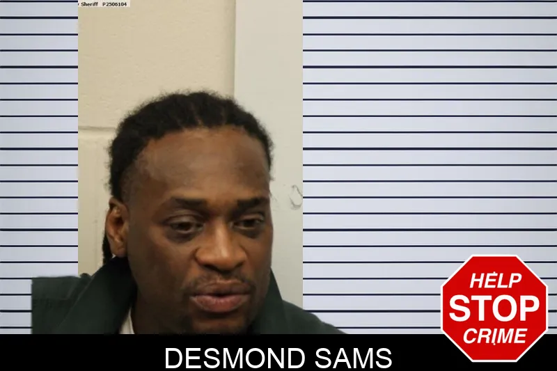 Desmond Sams mugshot – Chatham County , Georgia Desmond Sams mugshot