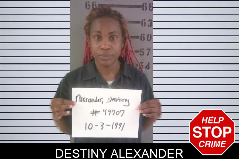 Destiny Alexander Mugshots