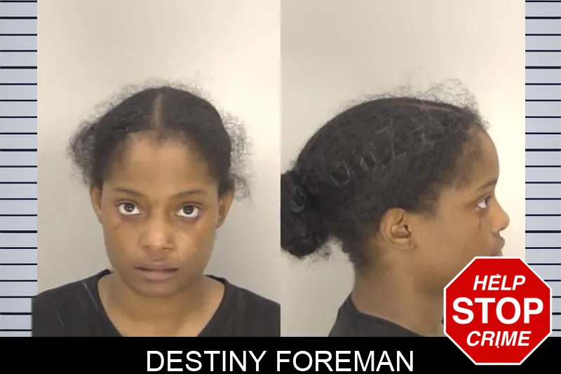 Destiny Foreman Mugshots