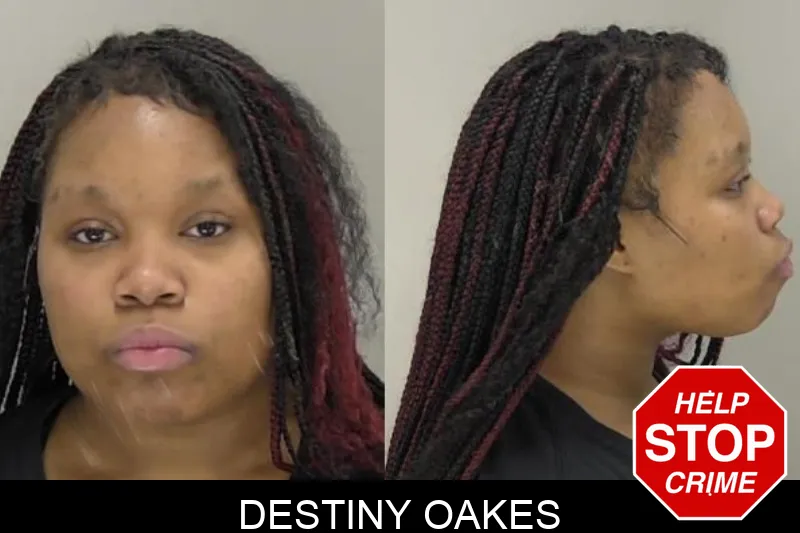 Destiny Oakes Mugshots