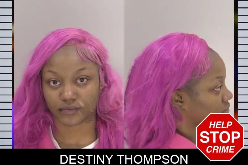 Destiny Thompson Mugshots