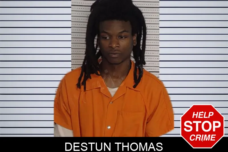 Destun Thomas mugshot