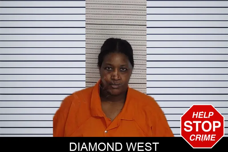 Diamond West Mugshots