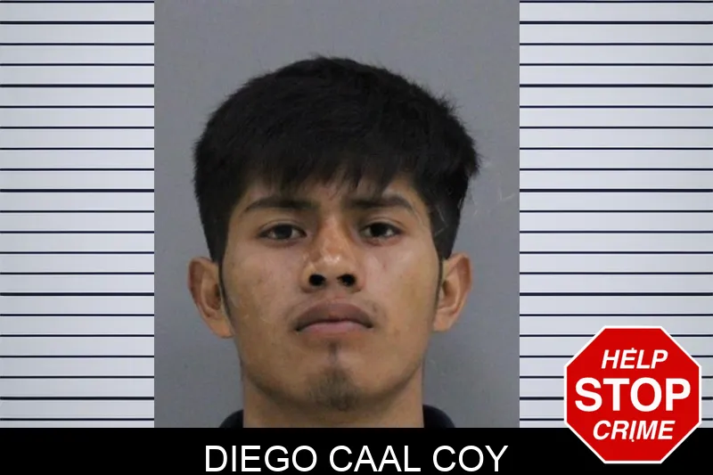 Diego Caal Coy Mugshots