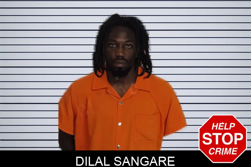 Dilal Sangare Mugshots