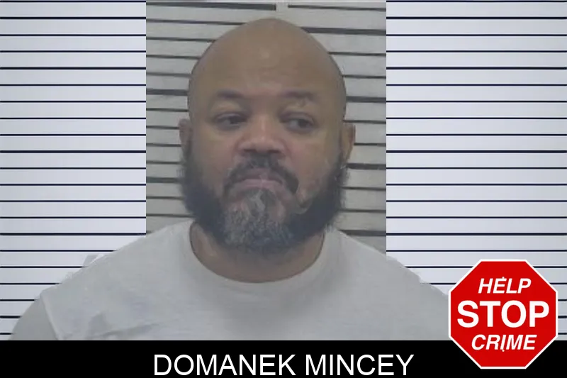 Domanek Mincey Mugshots