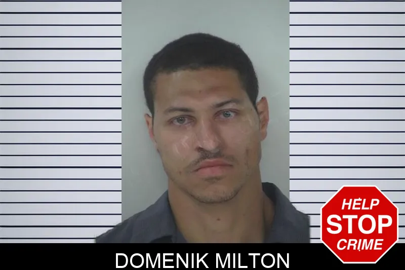 Domenik Milton Mugshots