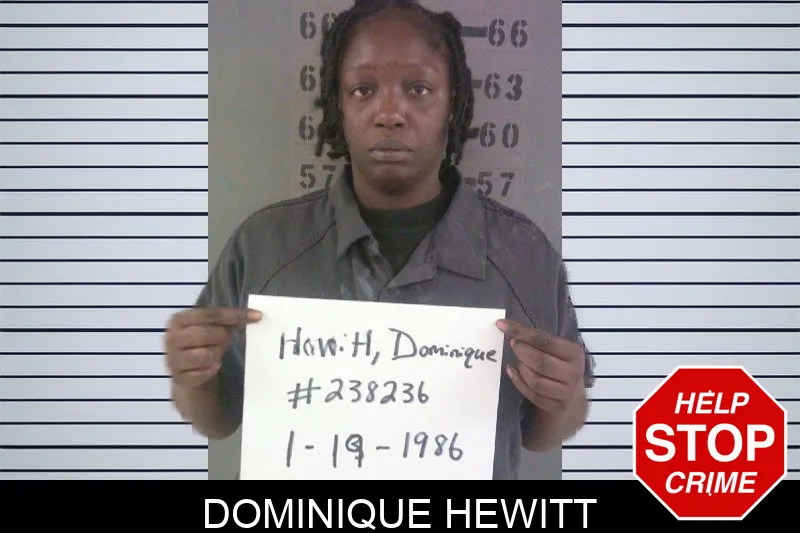 Dominique Hewitt Mugshots