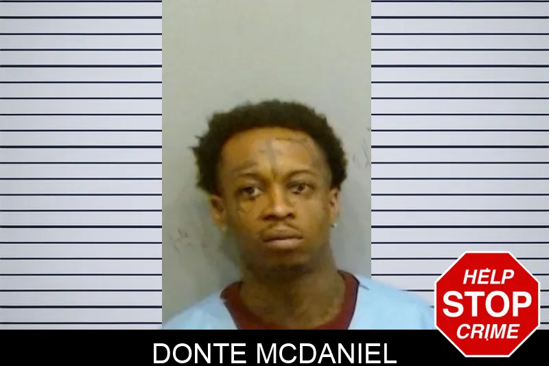 Donte McDaniel mugshot