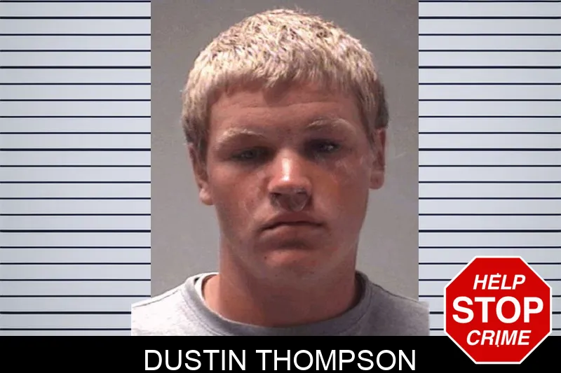 Dustin Thompson mugshot