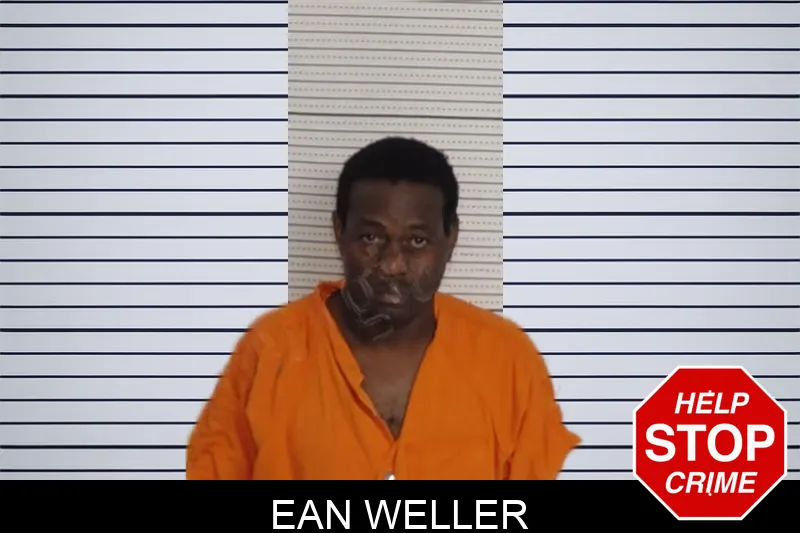 Ean Weller mugshot