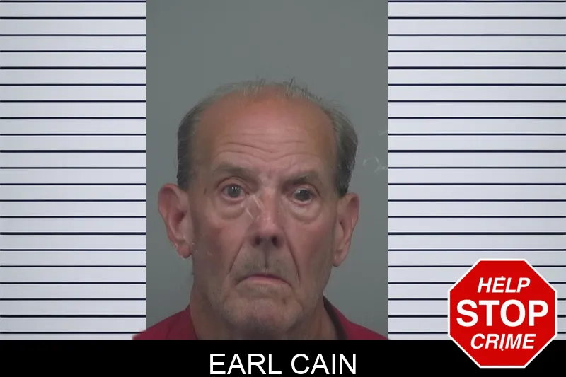 Earl Cain mugshot