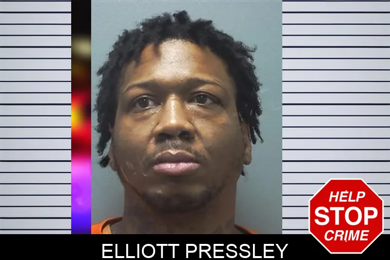 Elliott Pressley mugshot